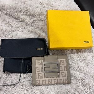 Authentic monogram  Fendi wallet! Never used